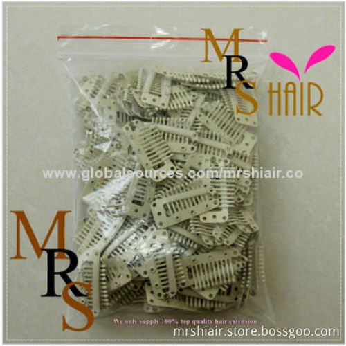 3.8cm T Shape 10 Teeth Stainless Steel Snap Clips